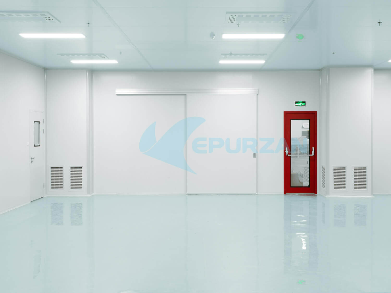 日化新材料無塵車間裝修案例(十萬級)